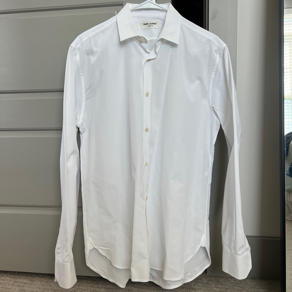 Saint Laurent Cotton Poplin Dress Shirt